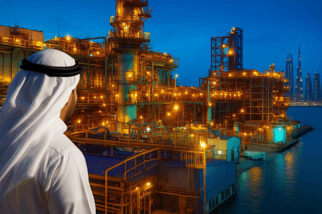 Теңіз кенішіндегі жаңа зауытты арабтар мен италиялықтар тұрғызатын болды