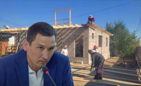 Шерзаттың шаңырағы: Азат ауылындағы өртенген үйдің орнына жаңа баспана бой көтереді