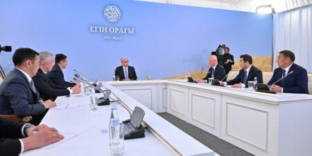 Егін жинау науқаны: Тоқаев шаруаларды қолдауға 1 трлн теңге бөлінгенін айтты