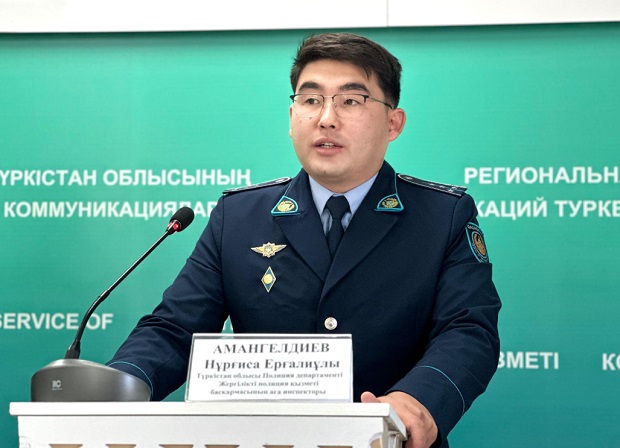 Түркістанда жасөспірімдер қылмысы азайы, полицияның жүйелі жұмысы нәтиже берді