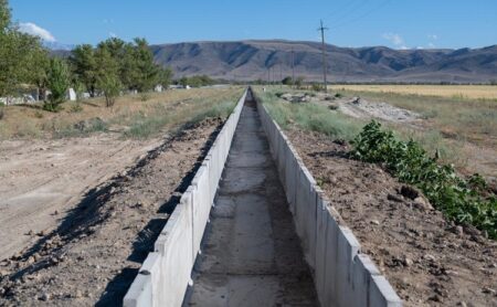 Кербұлақ ауданында 105 шақырымдық суару арнасы қайта жаңғырылады
