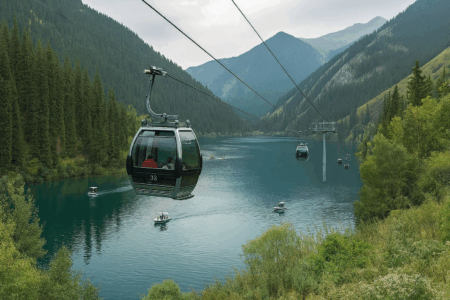 Көлсай көлдерін аспалы жолмен жалғайтын ірі жоба қолға алынды