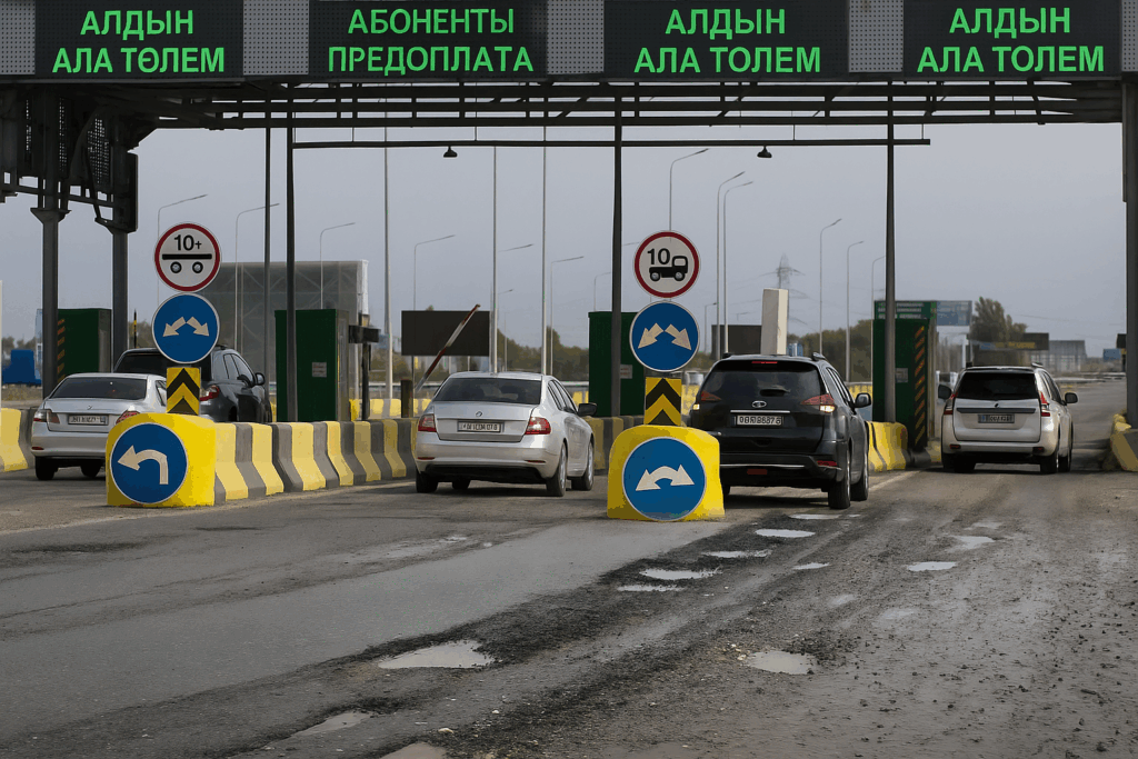Ойылған асфальттың ақысы болмайды: ақылы жолдағы жаңа ереже
