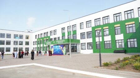 Байқоныс ауылында жаңа мектеп ашылды