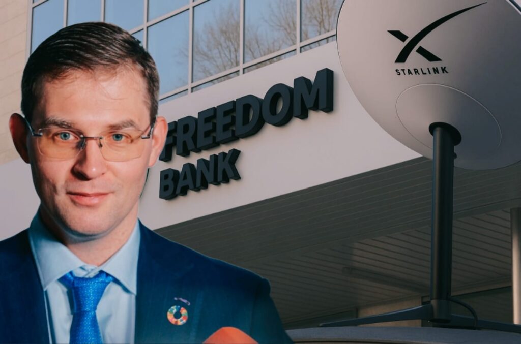 Starlink-тегі Freedom қолтаңбасы: Масктің интернеті Турлов арқылы таралады