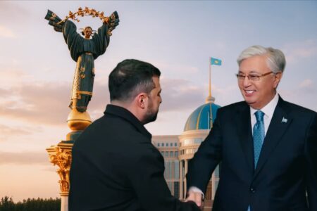 Тоқаев пен Зеленский