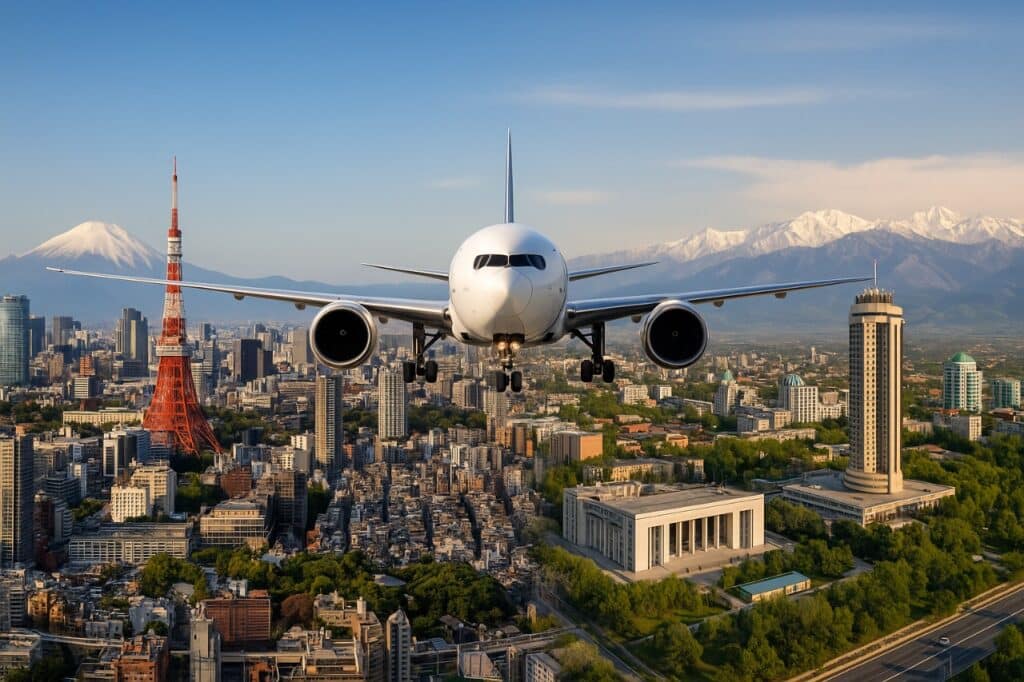 Самурайлар сахараға сапар шегеді. Токио мен Алматы арасында тікелей әуе рейсі ашылады