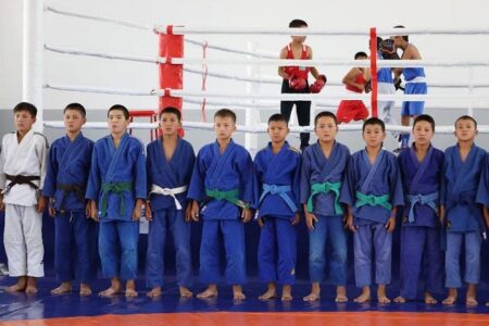 Төлеби ауданында жаңа спорт кешені ашылды