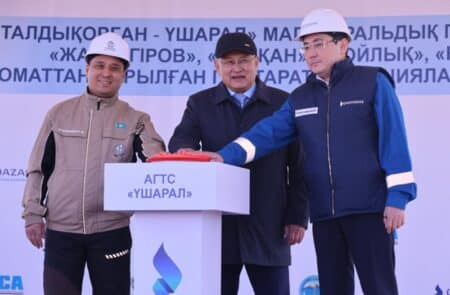 Жетісуда «Талдықорған – Үшарал» магистралды газ құбыры мерзімінен бұрын іске қосылды