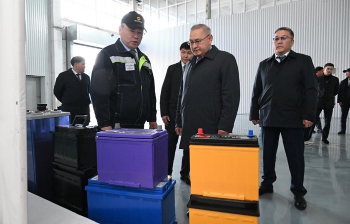 Жетісудағы «Қайнар-АКБ» зауыты аккумулятордың жаңа түрін шығара бастады
