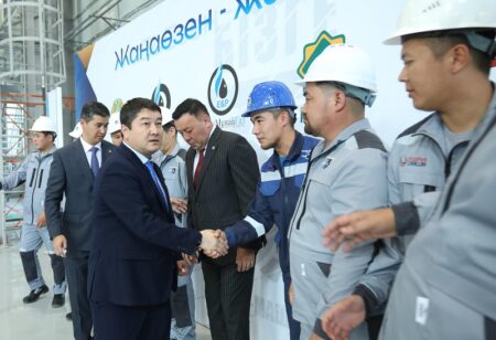 Жаңаөзен қаласында мұнай-газ саласына арналған жаңа зауыт ашылды