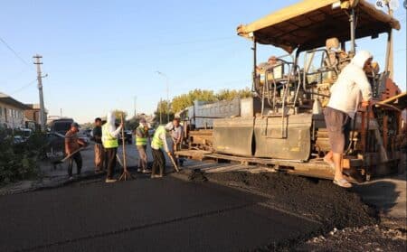 Сарыағаштағы жол құрылысы – ауылдың әлеуметтік жағдайын жаңғыртудың нақты көрінісі