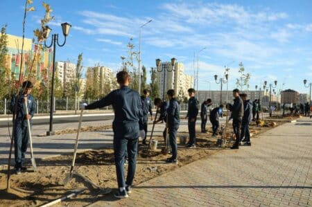 Маңғыстау облысында экологиялық сенбілікке 10 мыңнан астам адам қатысты