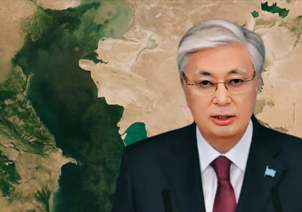 Түркілердің теңізі тартылуда: Тоқаевтың Каспийді құтқаруға шақырған жанайқайы