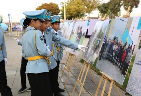 Тәртіп пен туризм тоғысқан Түркістан: фотокөрме көпшілік көңілінен шықты