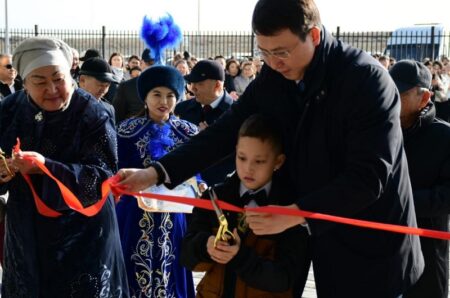 Жетісуда ауылдағы білім сапасын арттыратын «Келешек мектебі» ашылды Жетісу облысы