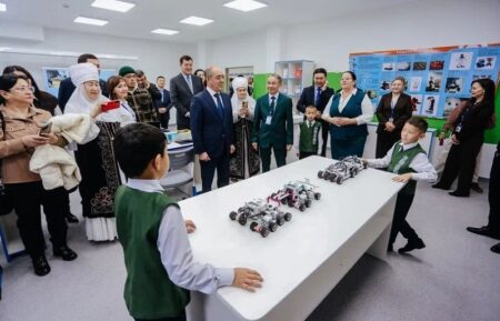 БҚО-да келешек мектебі бой көтерді БҚО мектеп ашылды