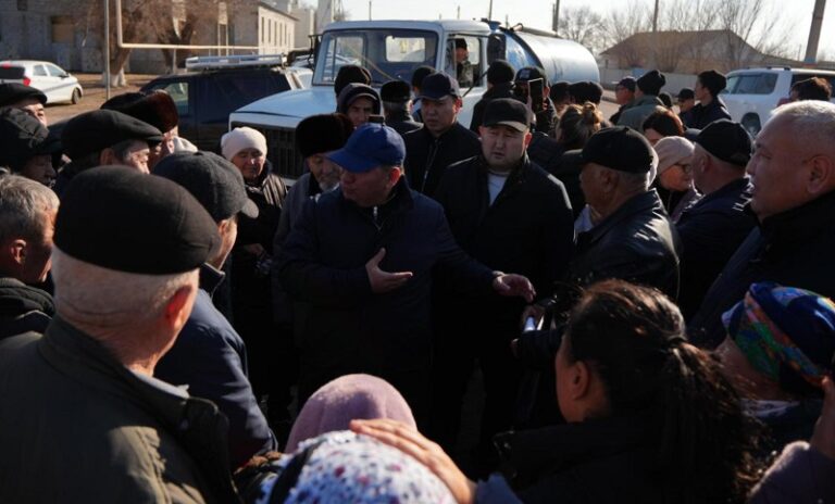 Ақши ауылындағы ауыз су мәселесін облыс басшылығы қалпына келтіруге кірісті