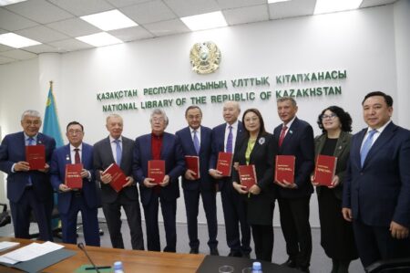Алматыда қоғам қайраткері Бақытжан Жұмағұловтың жаңа кітабы таныстырылды Бақытжан