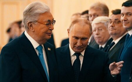 Кремльдің көңілін тапқан Тоқаев: Орыс тілі туралы тосын сөз Тоқаев Путин Кремль Ресей