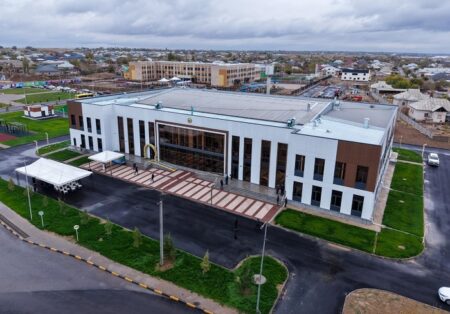 Келесте жаңа спорт кешені ашылып, ауыл жастарының арманы орындалды мектеп