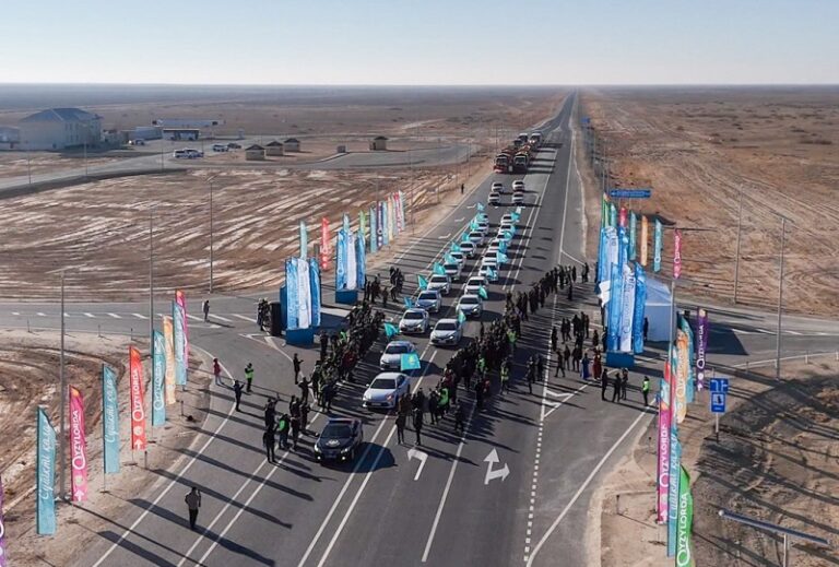 Автокөлік жолын жөндеудегі жетістіктер