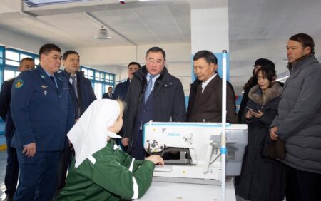 Алматы облысындағы түзеу мекемелерінде өндіріс ашылып, сотталғандар жұмыспен қамтылуда сотталғандарды еңбекке тарту