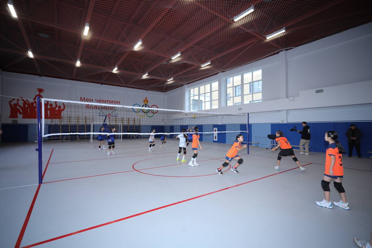 Мектептегі спорт зал