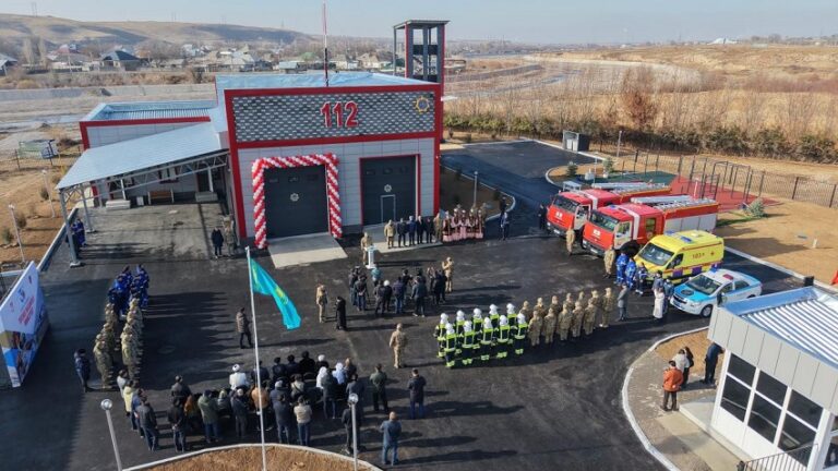 Шымкентте құтқарушы, полиция және жедел жәрдемді бір шаңыраққа біріктірген әмбебап кешен ашылды