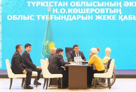 Түркістанда әкім қабылдауы қалай өтті Нұралхан Көшеров халықты қабылдады