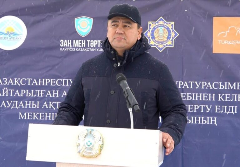 Қайтарылған активтің есебінен екі ауылға су тартылды Қайтарылған актив