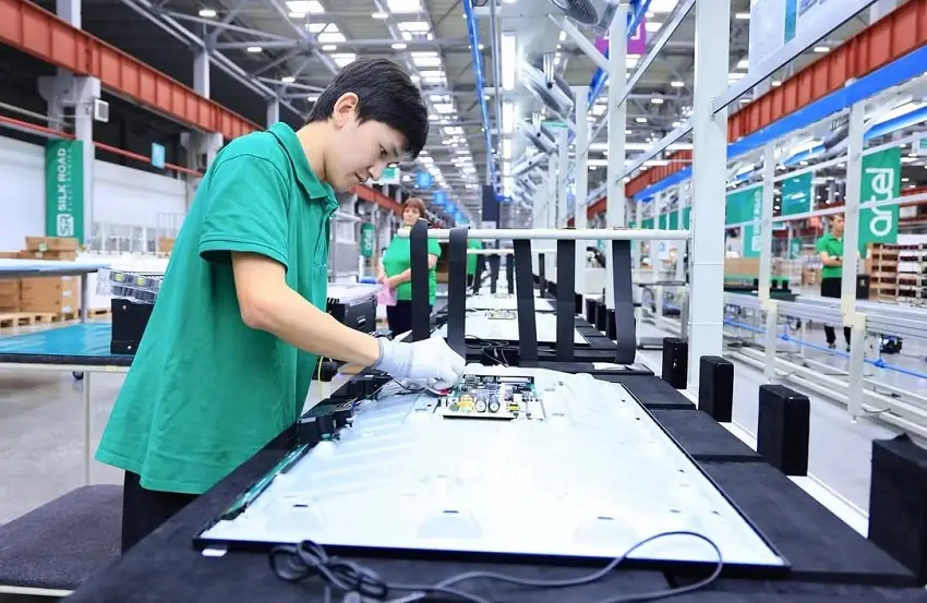 Қарағандыда Samsung техникасы шығарыла бастады Samsung зауыты тұрмыстық техника