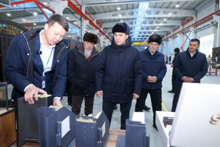 Зауыт ашылды Ғабит Сыздықбеков