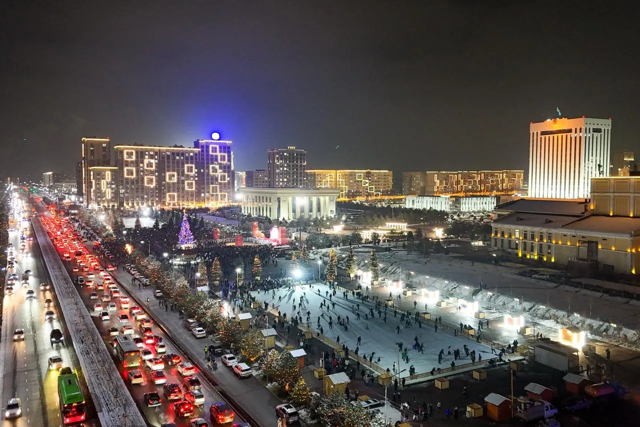 Шымкент Жаңа жылдық шырша мереке