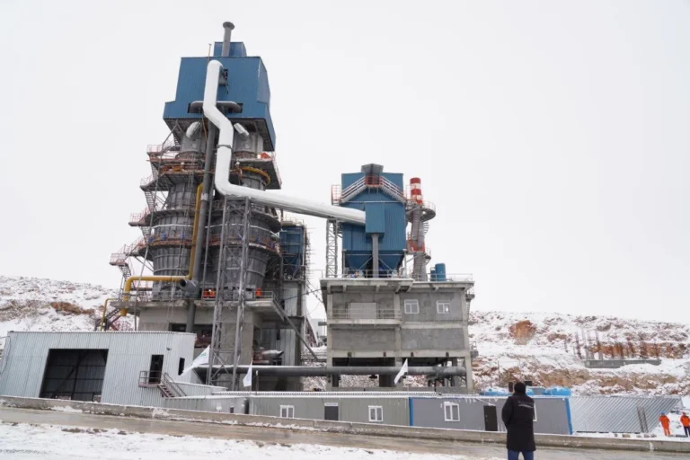 Түркістан облысында әк зауыты ашылды Түркістанда әк зауыты ашылды