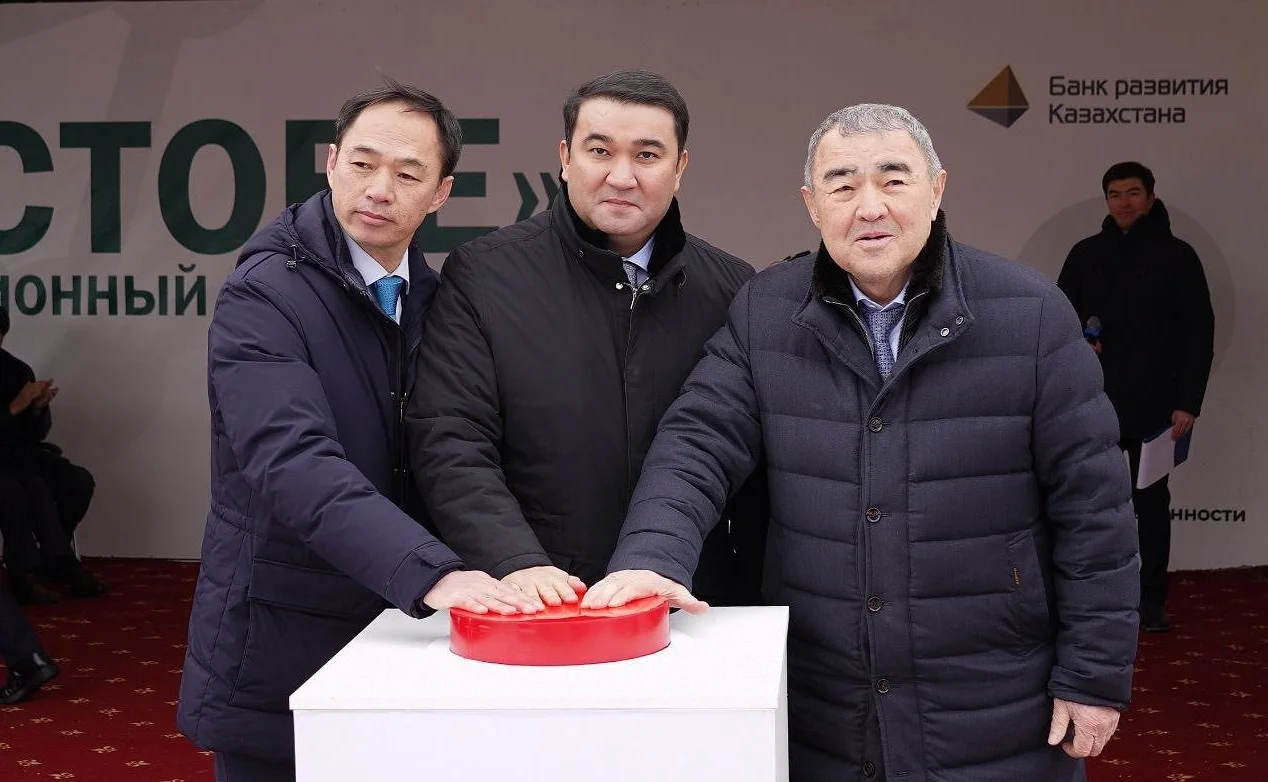 Түркістанда әк зауыты ашылды