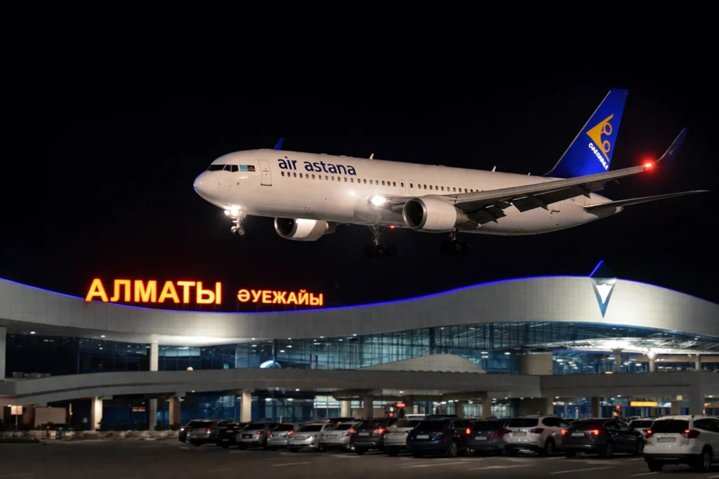 Airbus-тың «жұмбақ сигналы»: Air Astana ұшағы жарты жолдан кейін қайтты Air Astana
