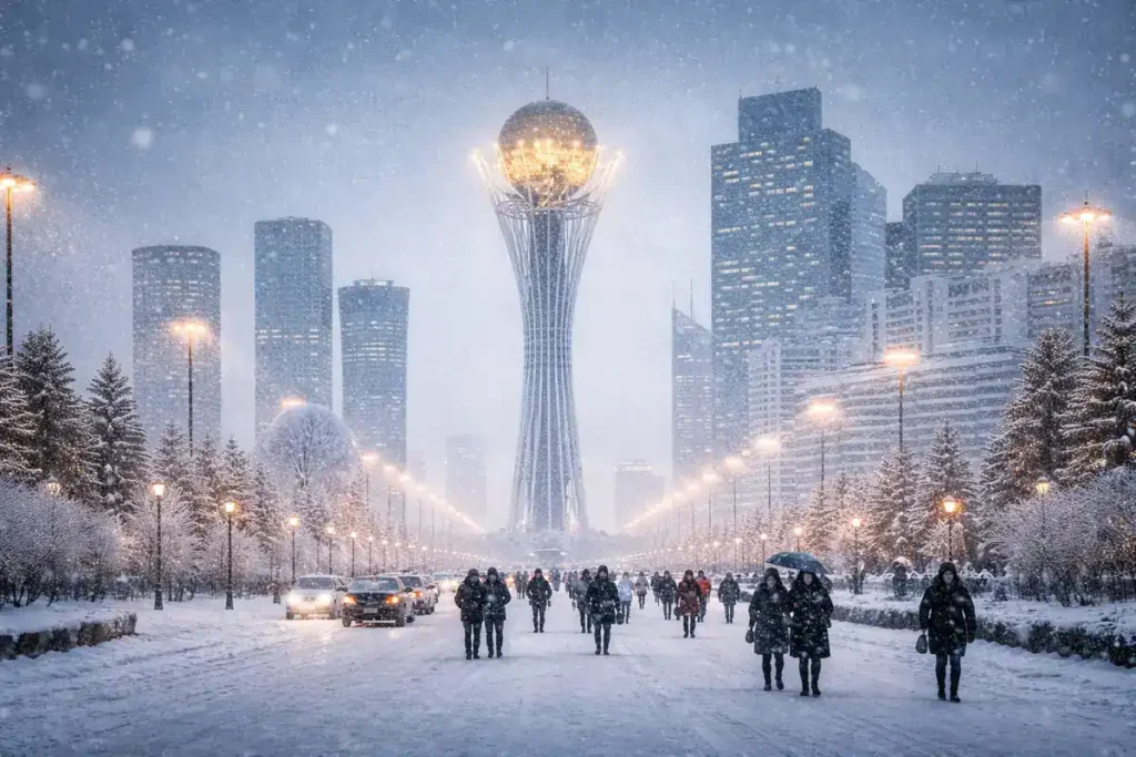 Жерорта теңізінен жеткен боран: алдағы күні ауа райы қалай құбылады Қазақстан аумағына