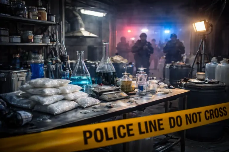 Үйдің түбіндегі өндіріс: Қарағандыдағы көрінбеген конвейер Есіріткі зертханасы Қарағанды