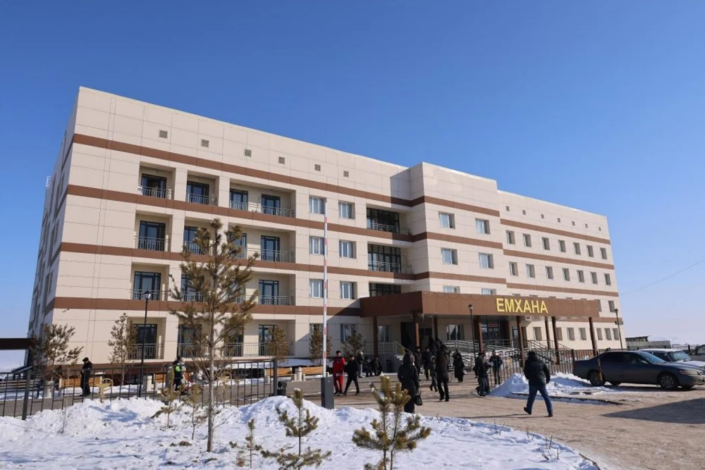 Кербұлақ қарқыны: Үш жылда 34 әлеуметтік нысан Кербұлақ ауданы емхана