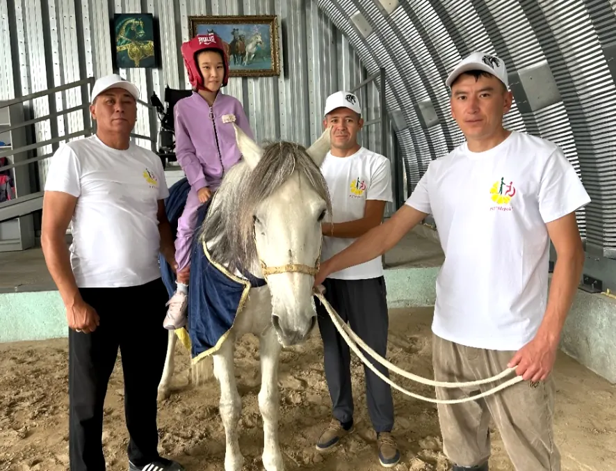 Жылқының шипасы: Жетісуда иппотерапия дамып келеді Иппотерапия орталығы Жетісу обылсы