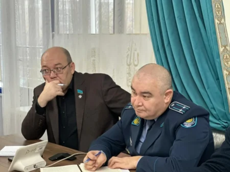 Қонаев қаласындағы кездесу