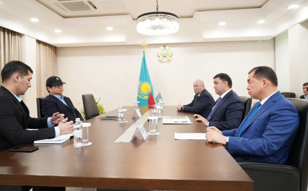 Спорттық киім өндірісі: Түркістанға әлемдік бренд келеді Инвестормен кездесу Түркістан