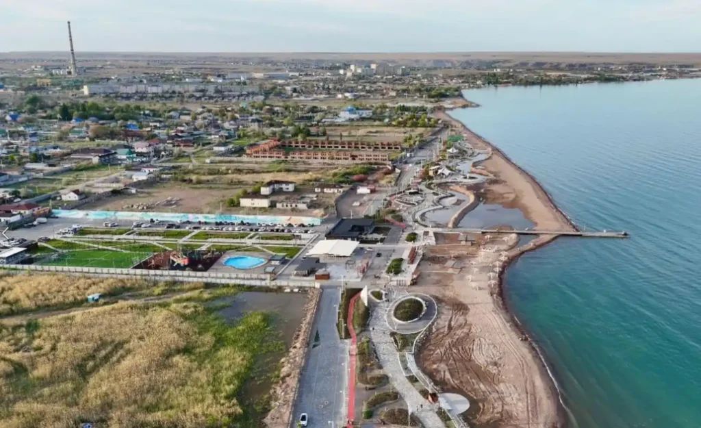 Жарық, жол, су: Қонаевтың кешенді даму жоспары іске қосылды Қонаев қаласы