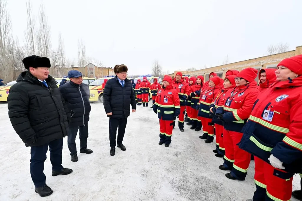 Көмекке кешікпеу үшін: Абай өңіріне 100 жаңа санитарлық көлік қосылды Жедл жәрдем Берік Уәли