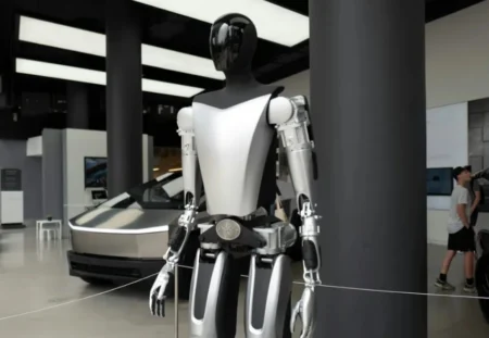 Optimus гуманоид роботы