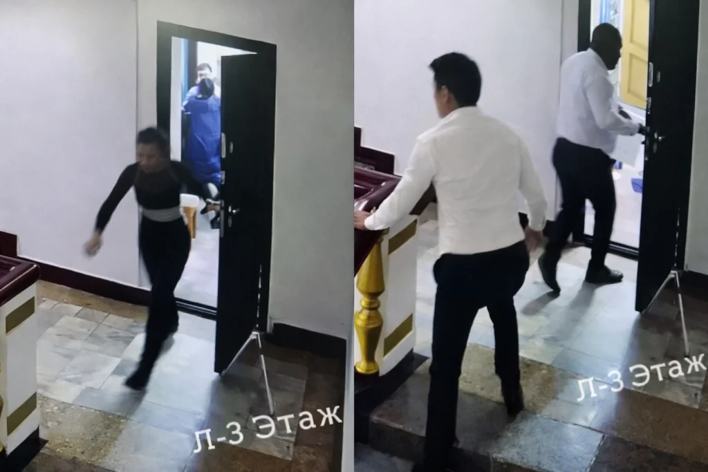 Сәпиевтің жыртылған жейдесі: жанжалдың видеосы тарап кетті Серік Сәпиев Қарағанды