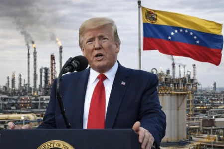 Трамп өзін Венесуэла басшысы деп жариялады Дональд Трамп Венесуэла