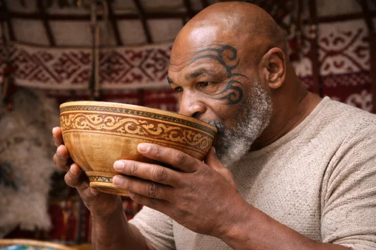 Майк Тайсон қымыз ішті