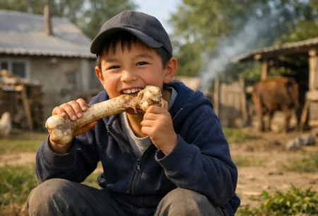 Стоматолог тісті құртатын басты жауды атады Стоматолог бала сүйек мүжіп отыр